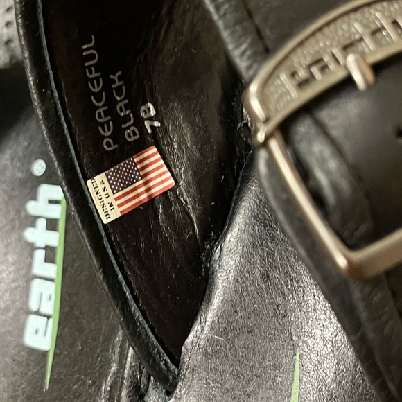 Leather Slides by Earth Shoes ! - Picture 4 of 10